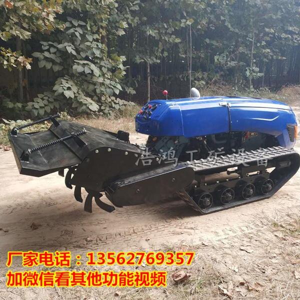 可爬坡的小型微耕機特點履帶式田園管理機視頻