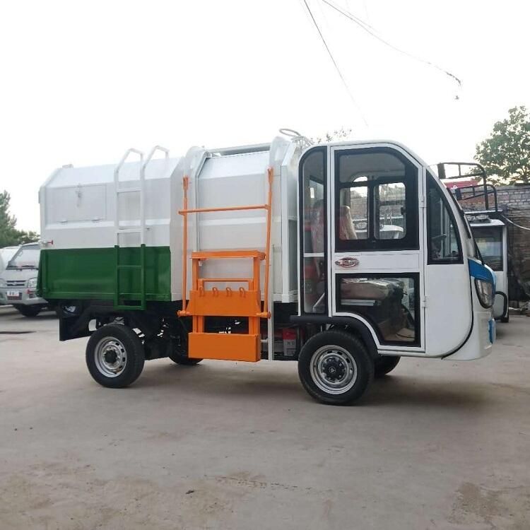 小型掛桶式電動(dòng)垃圾車價(jià)格 新能源電動(dòng)四輪環(huán)衛(wèi)車 社區(qū)分類垃圾清運(yùn)車