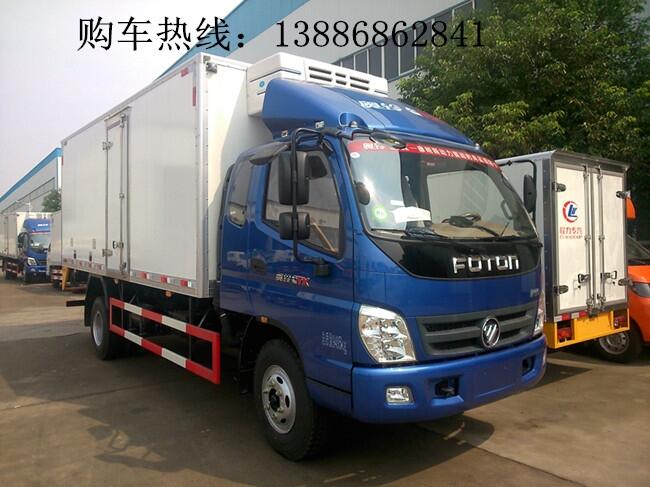 慶鈴五十鈴豬肉肉鉤冷藏車
