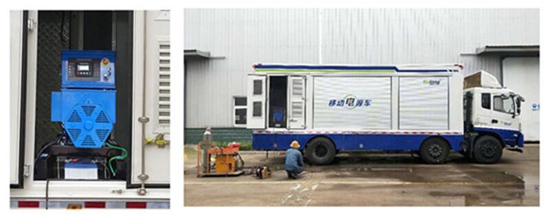 買1000kw東風(fēng)多利卡國5移動發(fā)電車到程力公司
