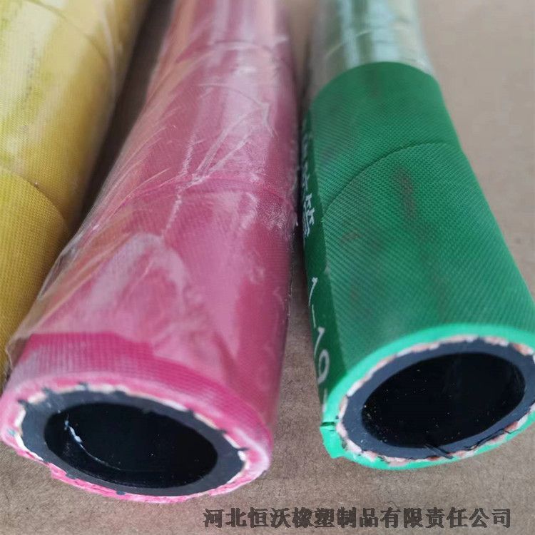 16mm編線膠管  光面布面絕緣膠管   紅色耐溫膠管 膠管總成  河北恒沃橡塑