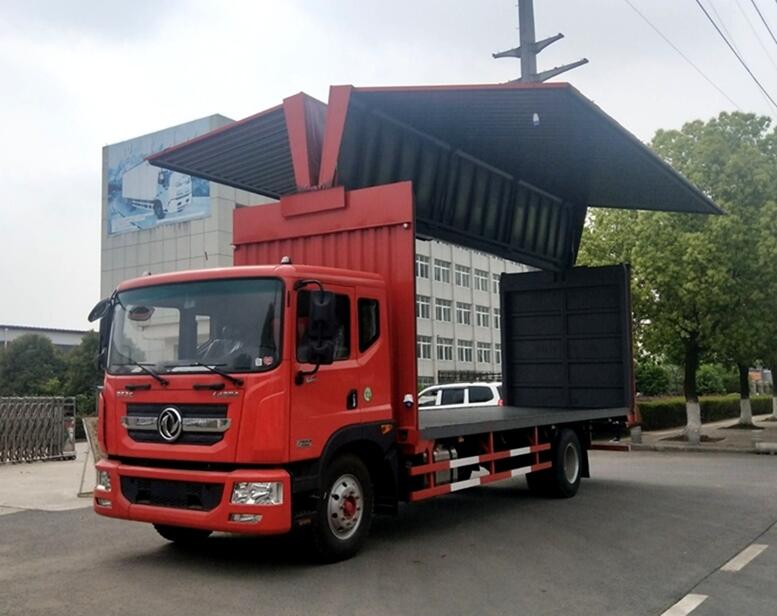東風多利卡7米68翼開啟廂式車現(xiàn)車報價 德國品質