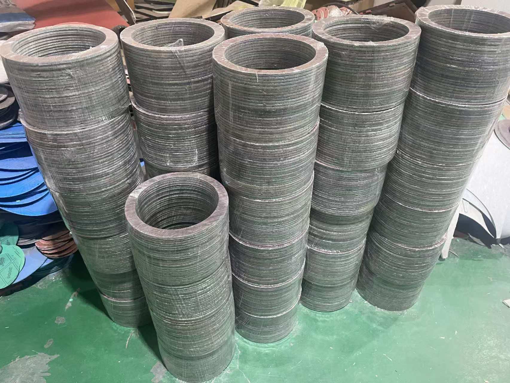 管道法蘭連接墊PN40耐油石棉橡膠墊片按需定制