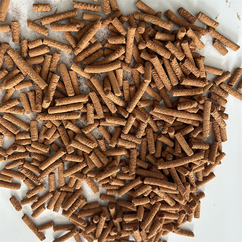 常溫氧化鐵脫硫劑  常溫鋼廠焦爐煤氣干法脫硫穩(wěn)定性較好