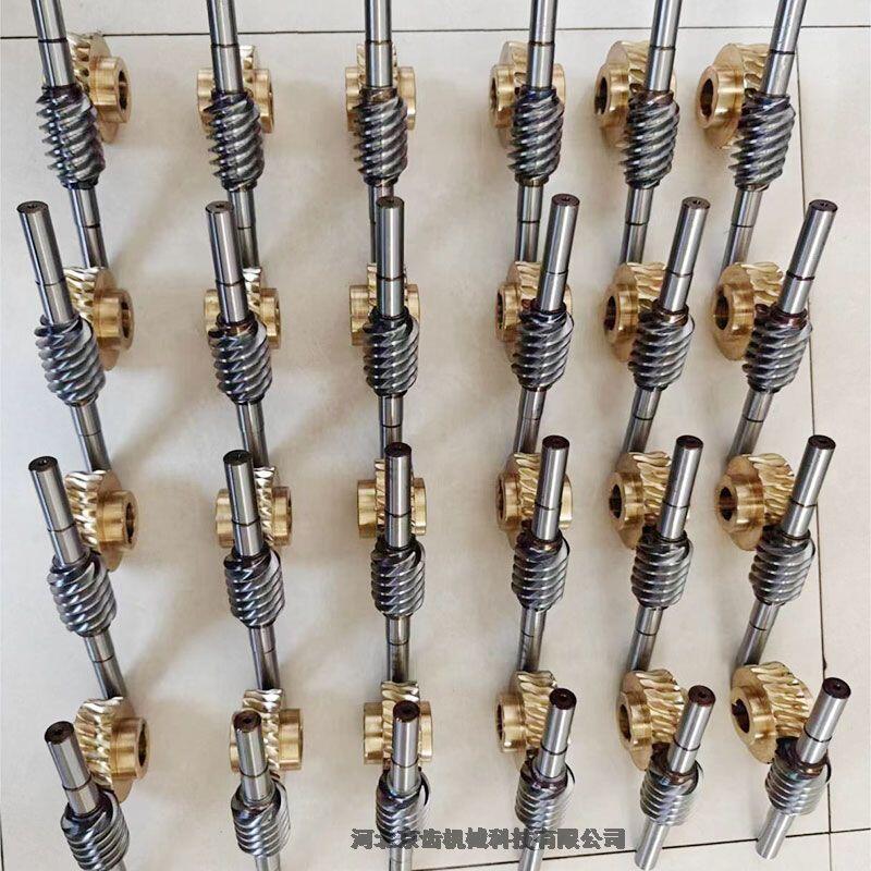 蝸桿廠家-蝸桿頭數(shù)-雙頭蝸桿-4頭蝸輪蝸桿-100型電動轉(zhuǎn)臺用蝸輪蝸桿