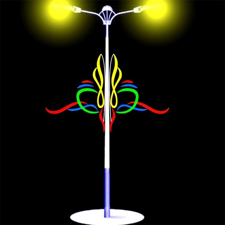 步步高升燈桿  商業(yè)街裝飾   LED中國(guó)結(jié)
