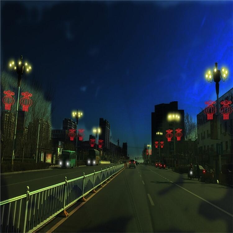 勃勃生機燈桿  立體動物造型   道路造型燈