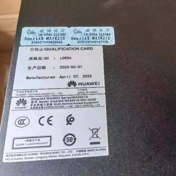 華為MA5821S-24GE全新未拆封10G PON遠(yuǎn)端光接入單元萬(wàn)兆ONU設(shè)備
