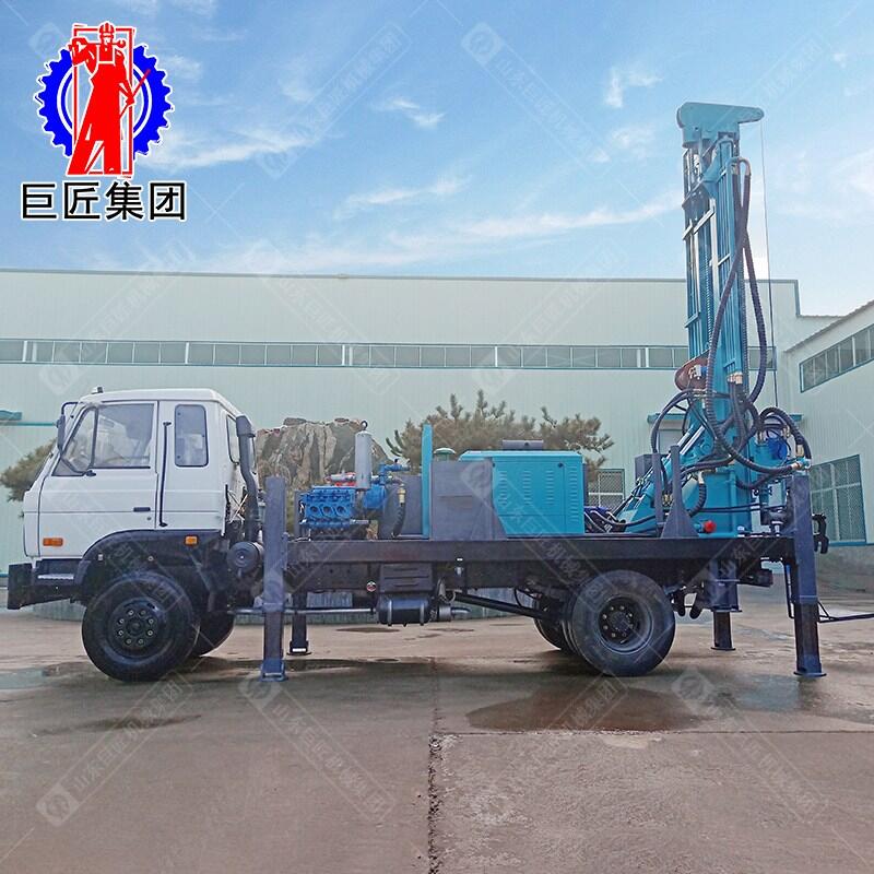 山東巨匠供應(yīng)特賣FYL-300車載式氣動水井鉆機(jī)制作精良