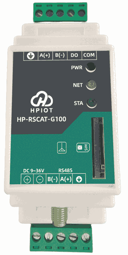 華普物聯(lián)HP-RSCAT-G100 RS485轉(zhuǎn)CAT1網(wǎng)關(guān)