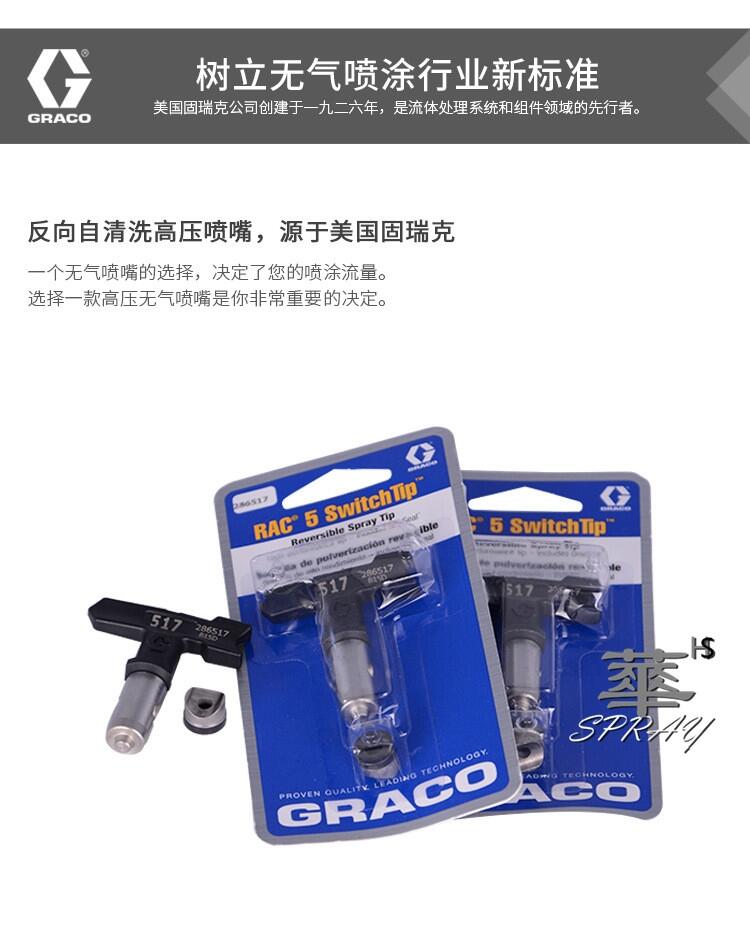 原裝美國進口GRACO固瑞克噴嘴286629/286627/286631噴嘴座