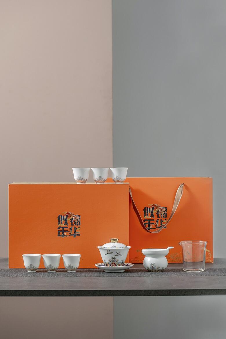 家居建材活動(dòng)禮品茶具 帶茶盤茶具印字