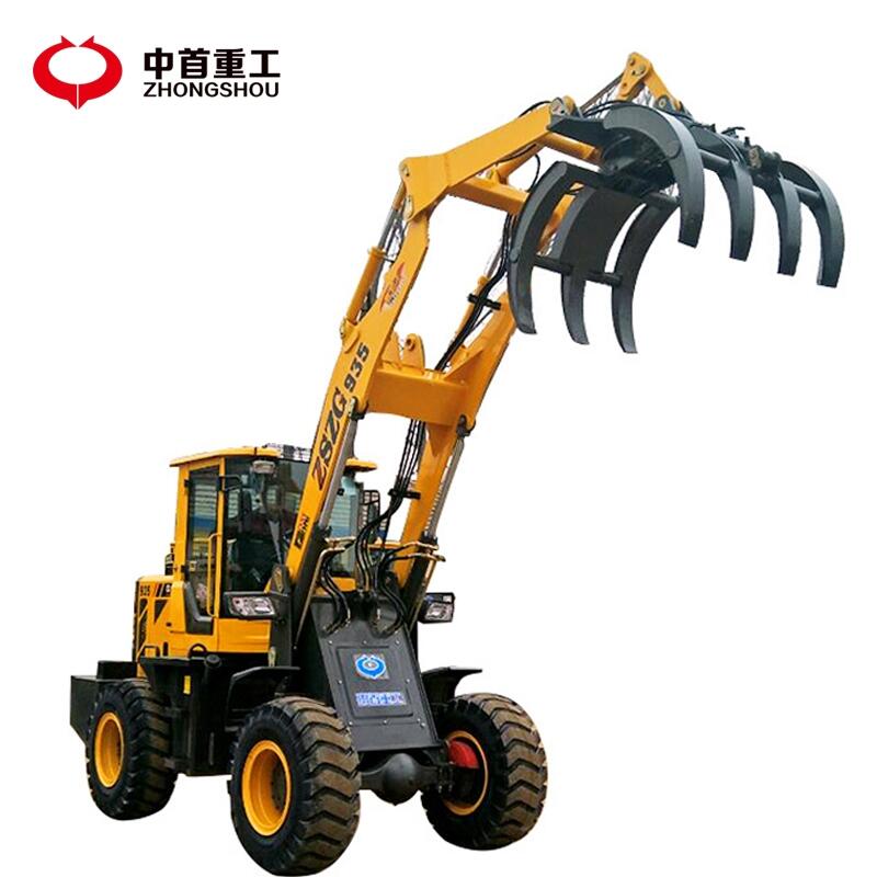 木料抓木機(jī)加高臂360旋轉(zhuǎn)抓木機(jī)多方位抓卸物料方便實用