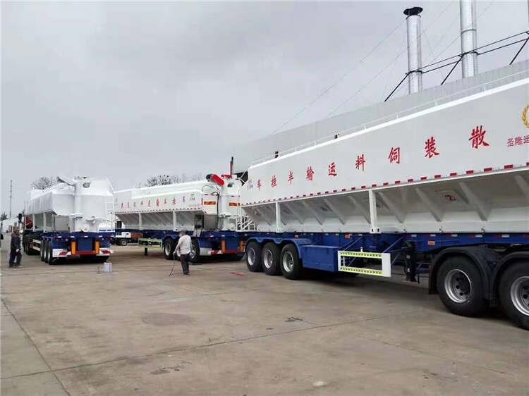 泉州市13米半掛飼料車價(jià)格行情_散裝飼料車常年銷售其他專用汽車
