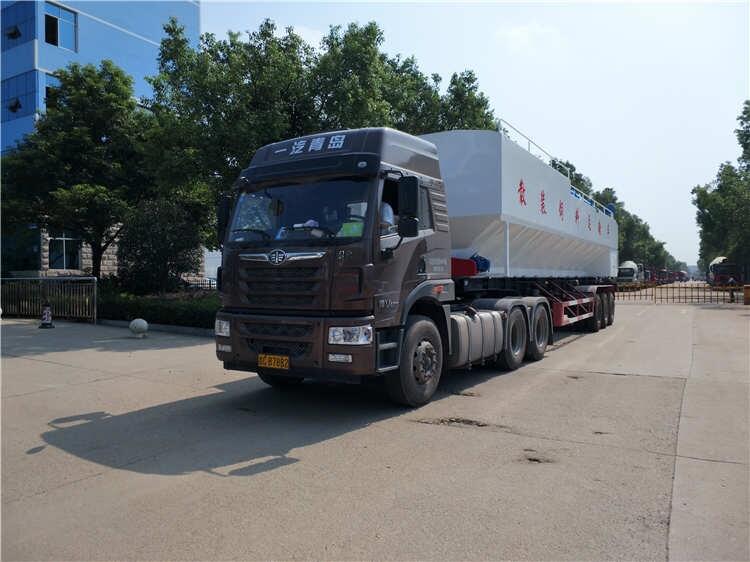 泉州市13米半掛飼料車價(jià)格行情_散裝飼料車常年銷售其他專用汽車