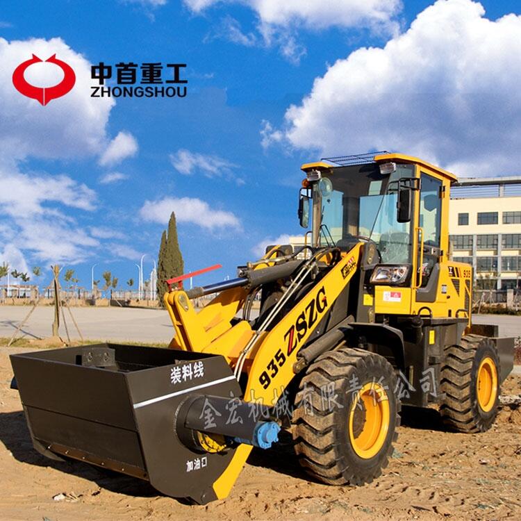 946裝載機帶動1.2立方攪拌斗  雙液壓馬達雙減速機