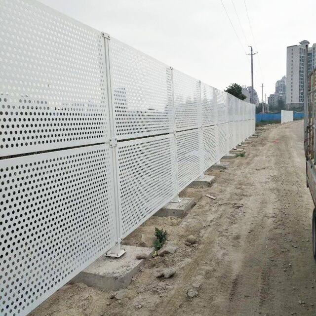 廣州市政建筑圍閉鍍鋅沖孔圍檔美化工程 三包工程+專車運輸