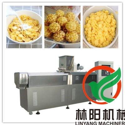 低脂營養(yǎng)谷物圈生產(chǎn)設備 谷物圈谷物脆生產(chǎn)線 棗莊谷物脆加工設備