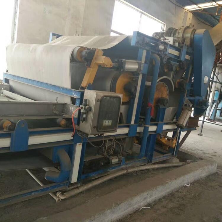菏澤轉(zhuǎn)讓二手洗沙廠專用帶式濃縮一體化壓濾機(jī)