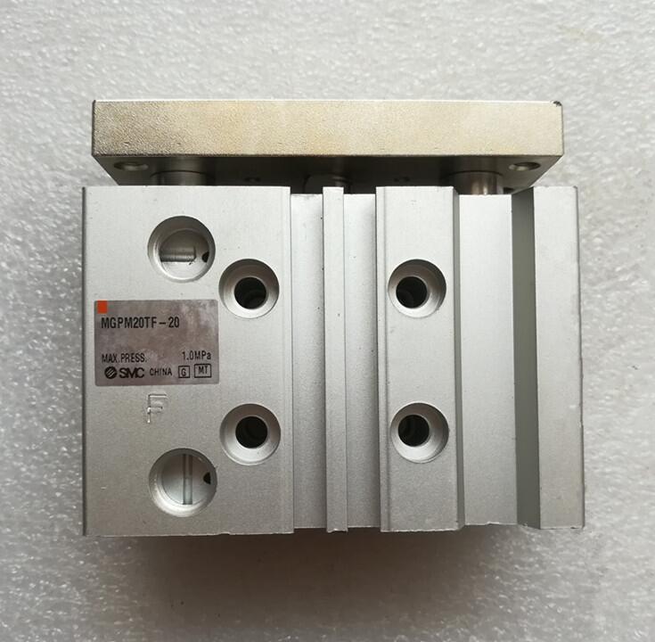 SMC新薄型帶導(dǎo)桿氣缸MGPM20TF-20  說明