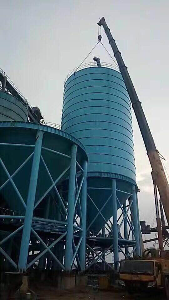 建造大型焊接水泥高架倉造價高嗎 山東國華