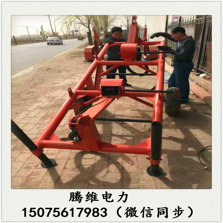 云南炮車(chē)運(yùn)桿車(chē)，陜西雙桿運(yùn)桿車(chē)，運(yùn)電線(xiàn)桿液壓車(chē)