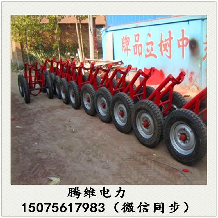 拉水泥桿炮車，自做電線桿炮車，15米運(yùn)桿車