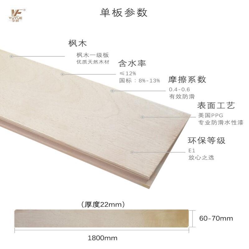 體育運(yùn)動(dòng)木地板的特點(diǎn)籃球館專用木地板