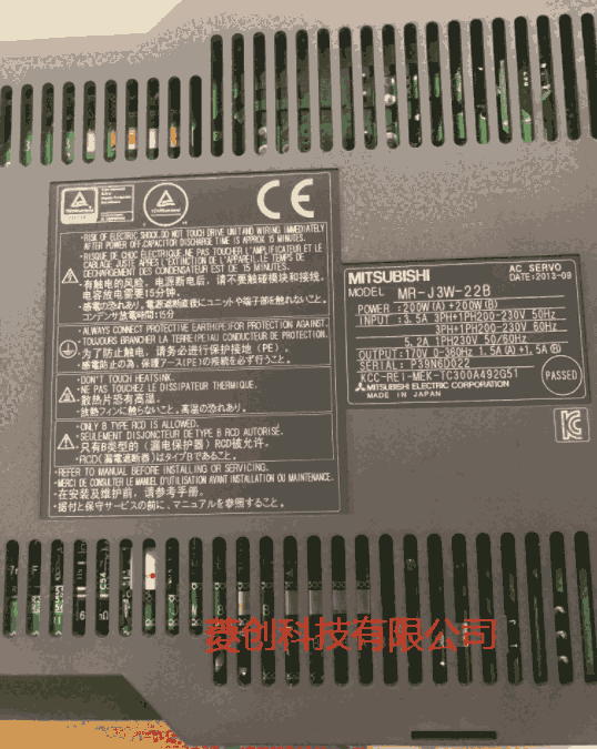 MR-J3W-22B三菱伺服驅(qū)動(dòng)器