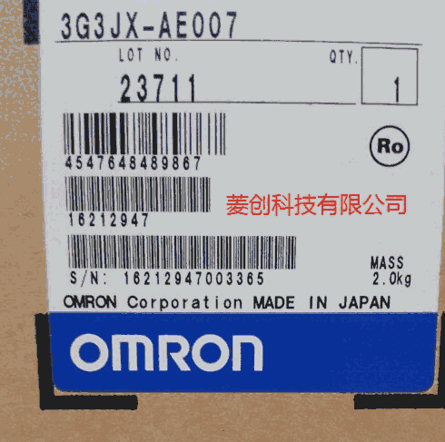 3G3JX-AE007歐姆龍驅(qū)動器