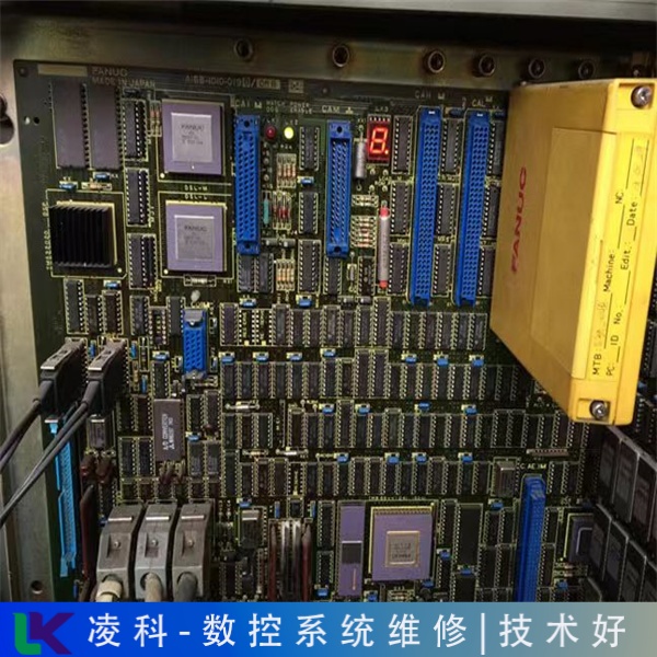 OKUMA數(shù)控系統(tǒng)無法正常上電維修控制亂套