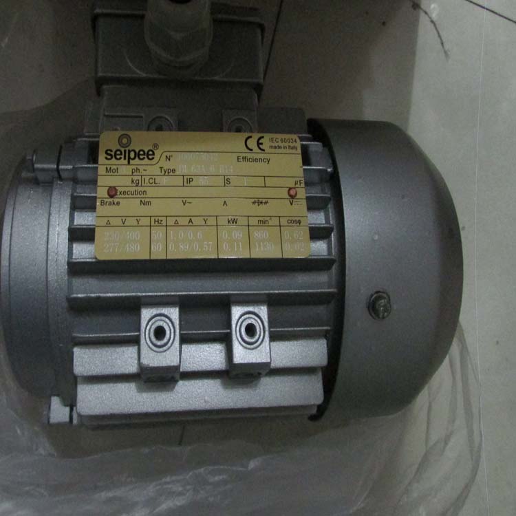Seipee帶剎車電機ZKF-100LA4-B5