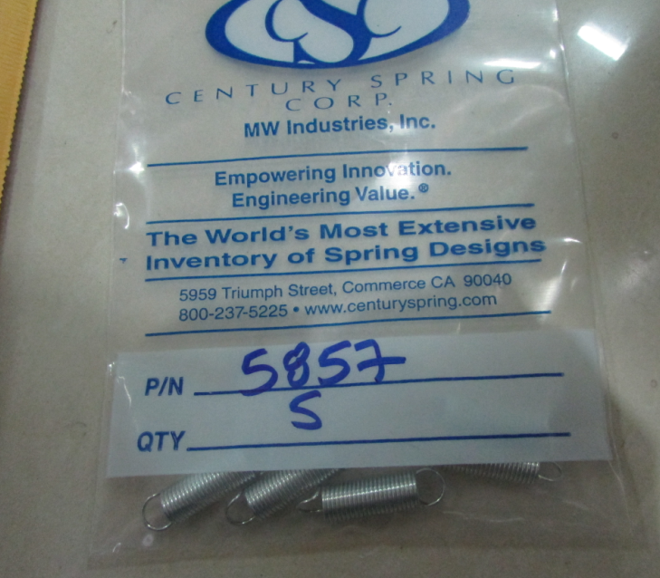 CENTURY SPRING彈簧CSA-702001-4-20