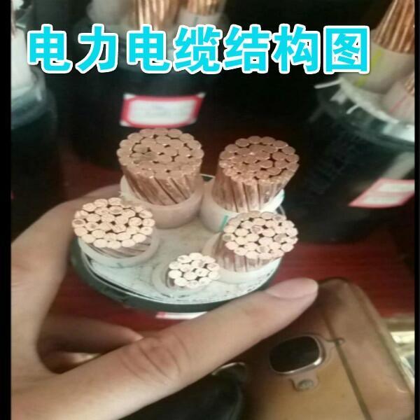 國標電纜NH-YJV3*35+2*16賢惠1000米