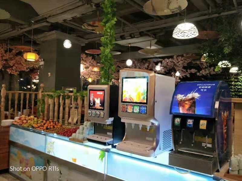 電影院可樂(lè)機(jī)果汁機(jī)奶茶機(jī)出售汾陽(yáng)飲料設(shè)備