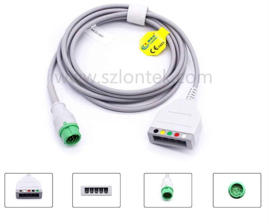邁瑞T5/T6/T8/IPM9800五導(dǎo)監(jiān)護(hù)儀心電導(dǎo)聯(lián)線(xiàn)主電纜