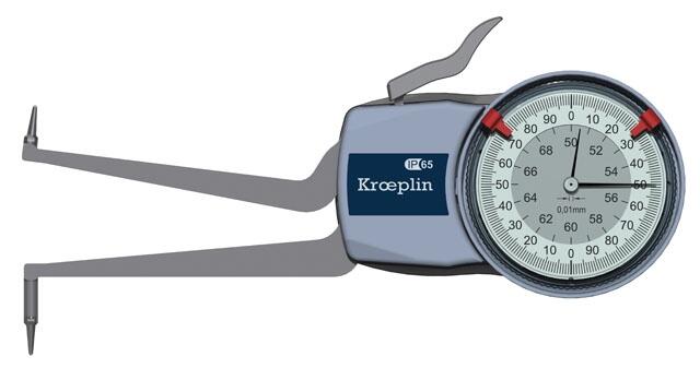 德國(guó)kroeplin機(jī)械式內(nèi)卡規(guī)H250