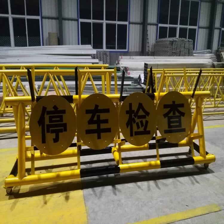 幼兒園門口護欄  道路防撞拒馬護欄定制