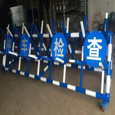 幼兒園門口擋車拒馬護欄 學校門口防撞護欄 道路路口擋車護欄廠家定制