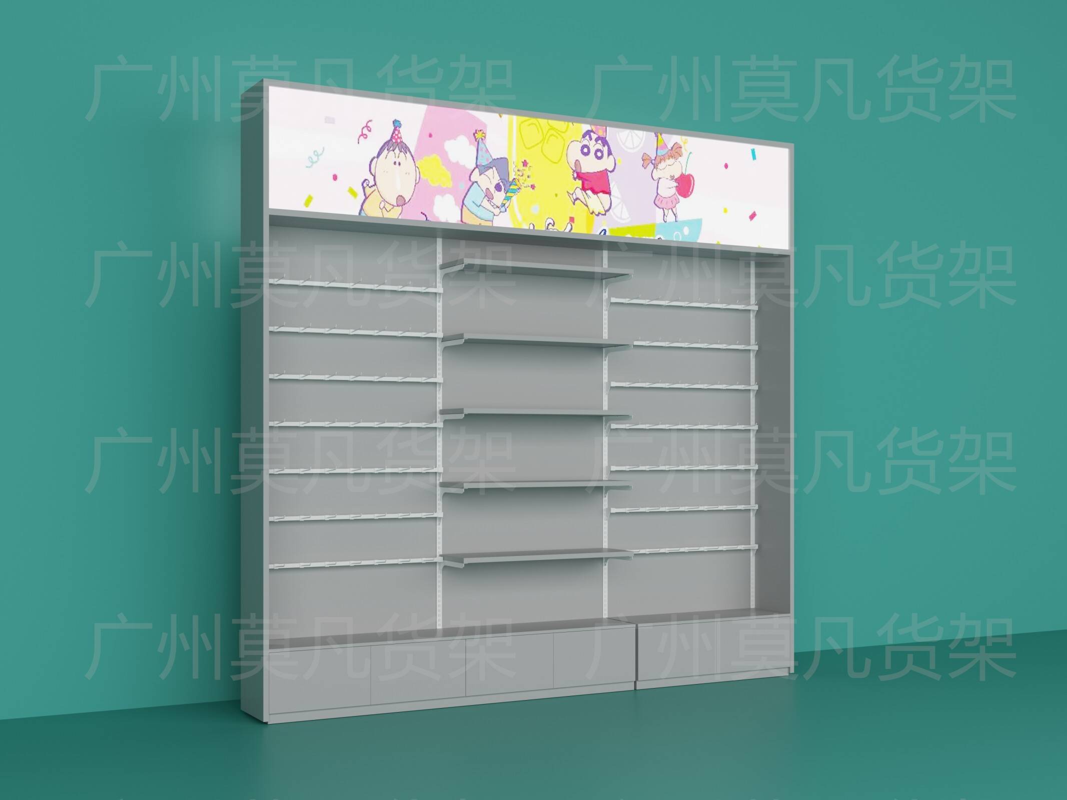 南寧飾品百貨貨架陳列、新款精品貨架展示設(shè)計(jì)