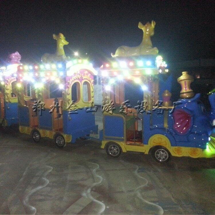 2019元旦促銷新款游樂設(shè)備大象軌道火車GD99價格圖片