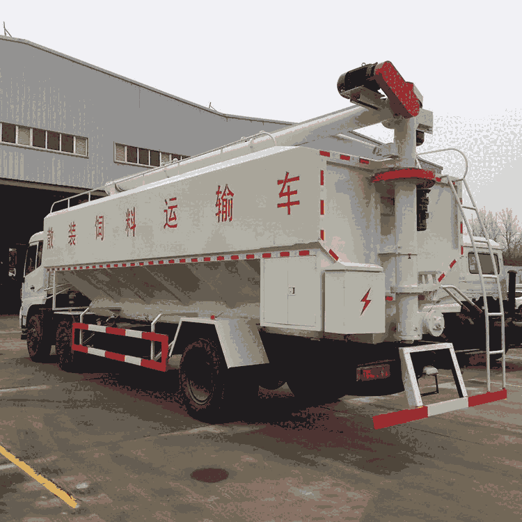 南北飼料運輸車_飼料散裝罐_質(zhì)量堅固的