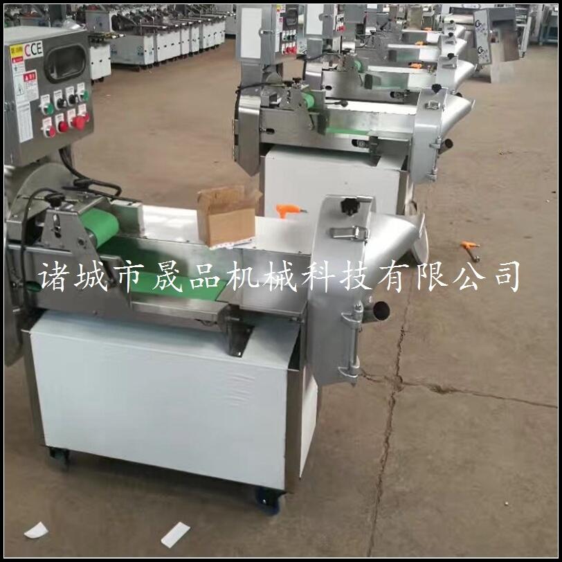 廠家直銷醬菜廠長(zhǎng)專用全自動(dòng)多功能切菜機(jī)切絲片段丁沫