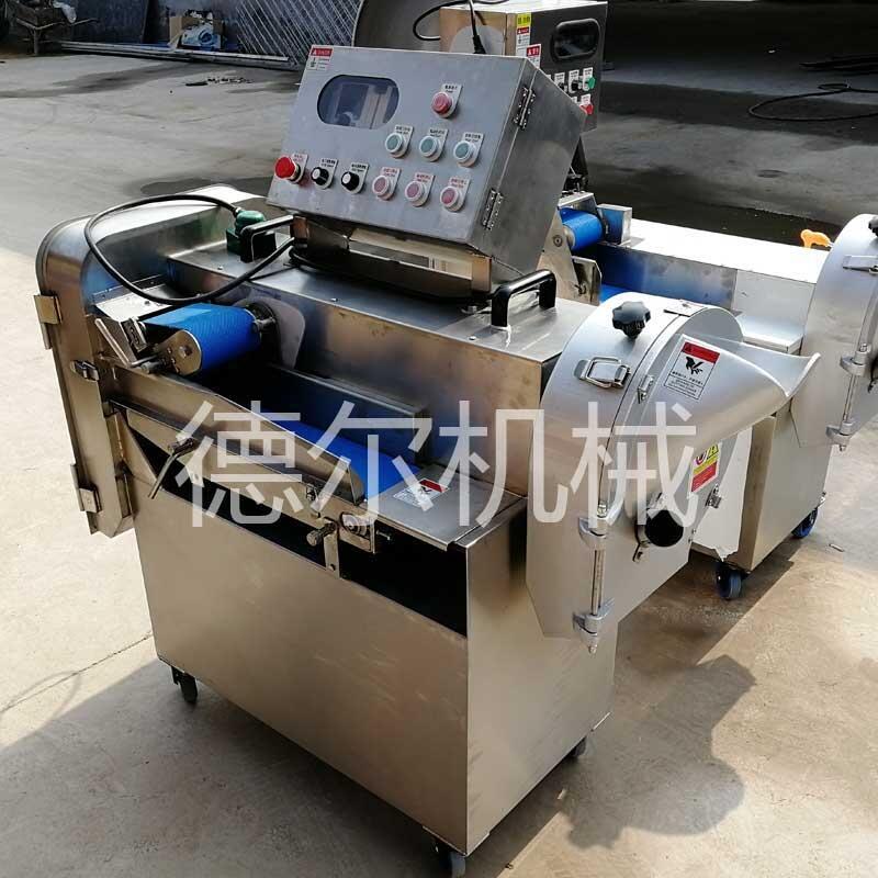 德爾廠家直銷團(tuán)膳配套大型全自動(dòng)多功能切菜機(jī)雙變頻