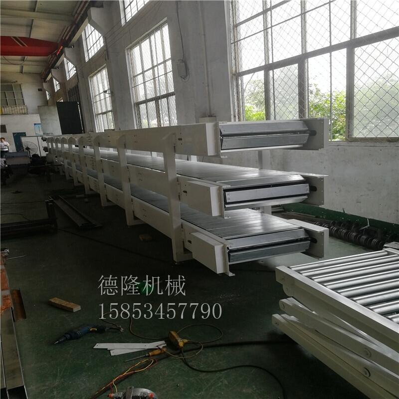 車間自動化輸送設(shè)備多層皮帶輸送機分流轉(zhuǎn)彎輸送線