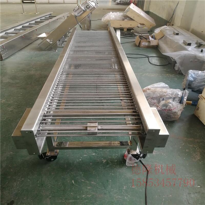 不銹鋼鏈軸流水線 食品輸送機(jī)傳送帶廠家定制
