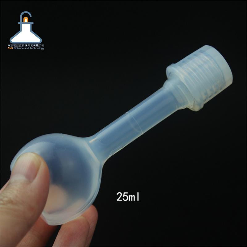 國產(chǎn)PFA容量瓶A級(jí)定容透明聚四氟乙烯塑料容量瓶50ml100ml