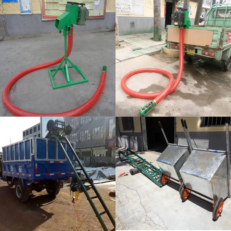 車載吸糧機(jī)農(nóng)豐利機(jī)械出售小型提升機(jī)牛筋管吸糧器廠家電話