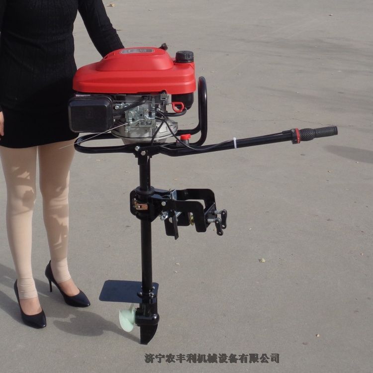 國產汽油機小型漁船掛槳機家用養(yǎng)殖船船尾機推動器廠家直銷