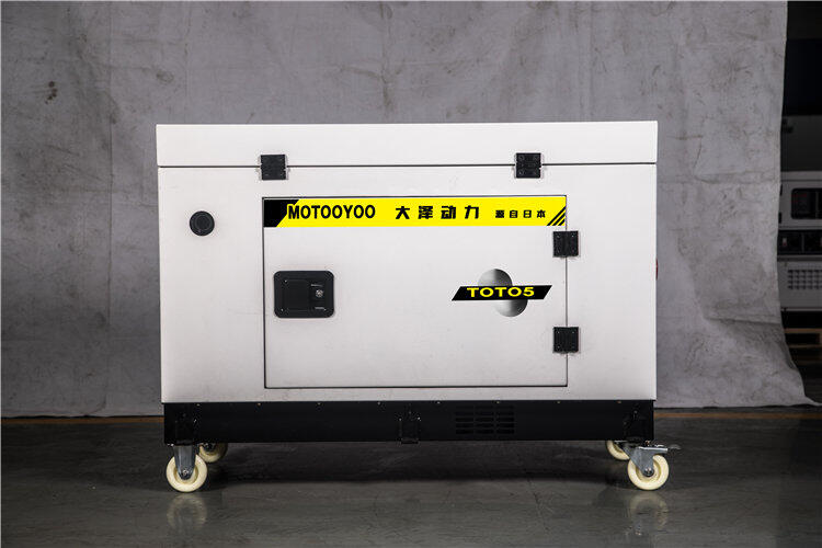 TOTO8大澤動力馬孟奇8KW汽油發(fā)電機(jī)酒店備用ATS單三相